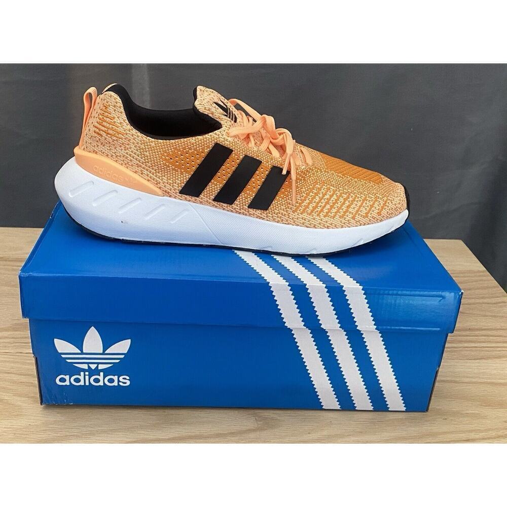 adidas Men’s Swift‎ Run 22 Orange/Black Size 9